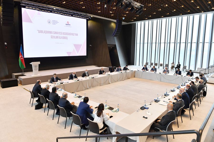 Qablaşdırma Sənayesi Assosiasiyası ilə keçirilən görüş